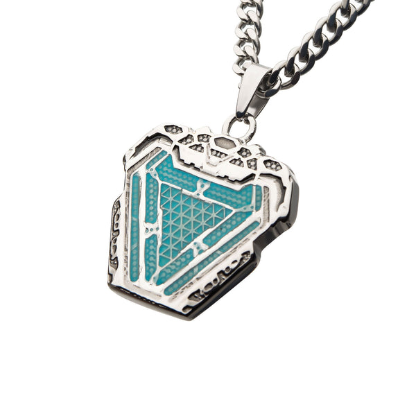 Marvel Avengers Iron Man Arc Reactor Pendant Necklace