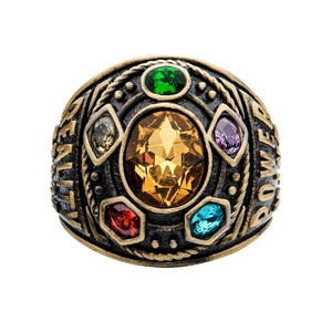 Marvel Avengers Thanos Infinity Stones Ring Collection – Jewelry