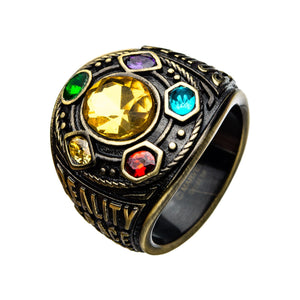 Marvel Avengers Thanos Infinity Stones Ring - Jewelry Brands Shop