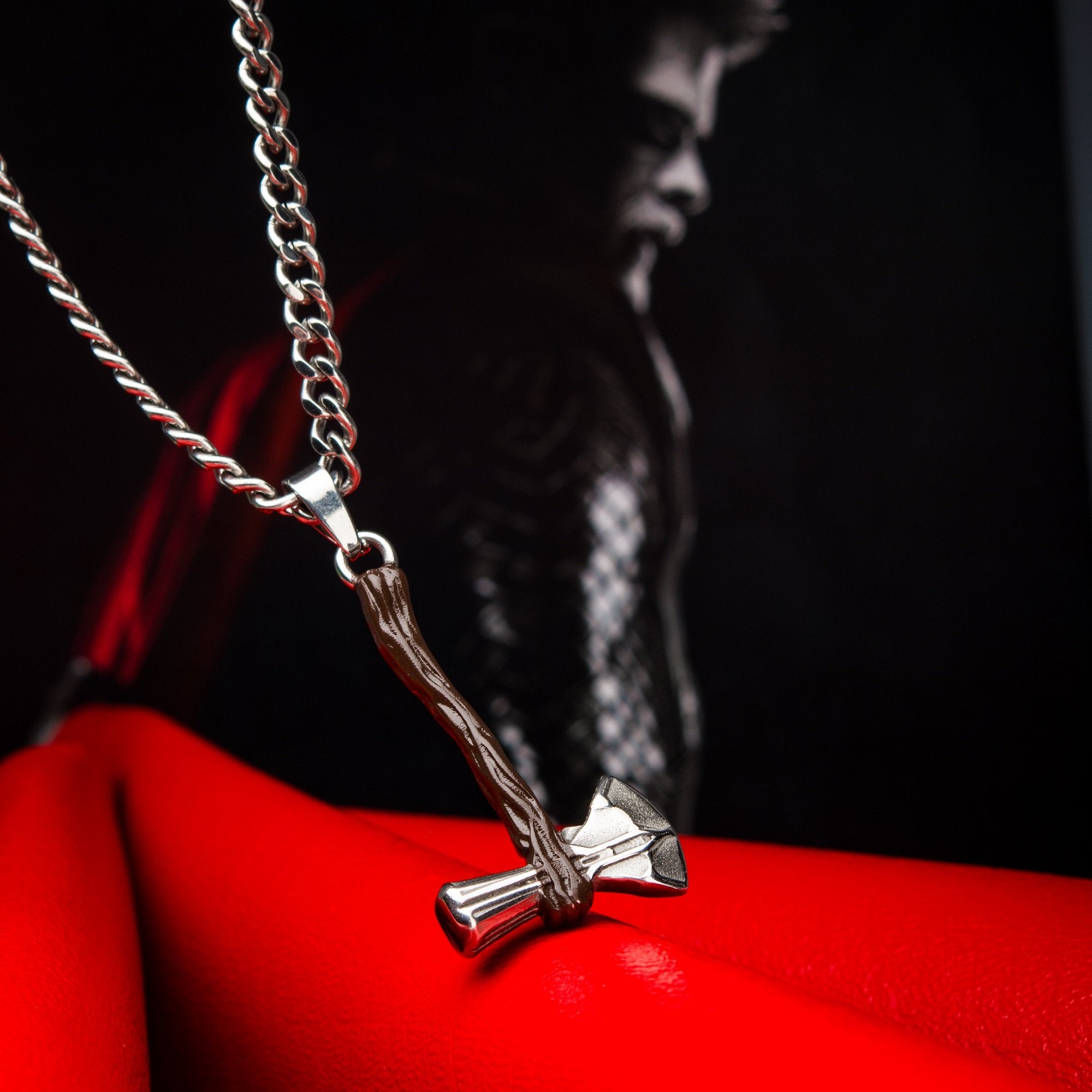 Marvel Avengers Thor Stormbreaker Axe Pendant Necklace - Jewelry Brands Shop