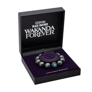 Marvel Black Panther: Wakanda Forever Black Kimoyo Beads Bracelet - Jewelry Brands Shop