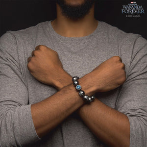 Marvel Black Panther: Wakanda Forever Black Kimoyo Beads Bracelet - Jewelry Brands Shop