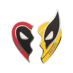 Marvel Deadpool Best Friends Enamel Pin Set - Jewelry Brands Shop