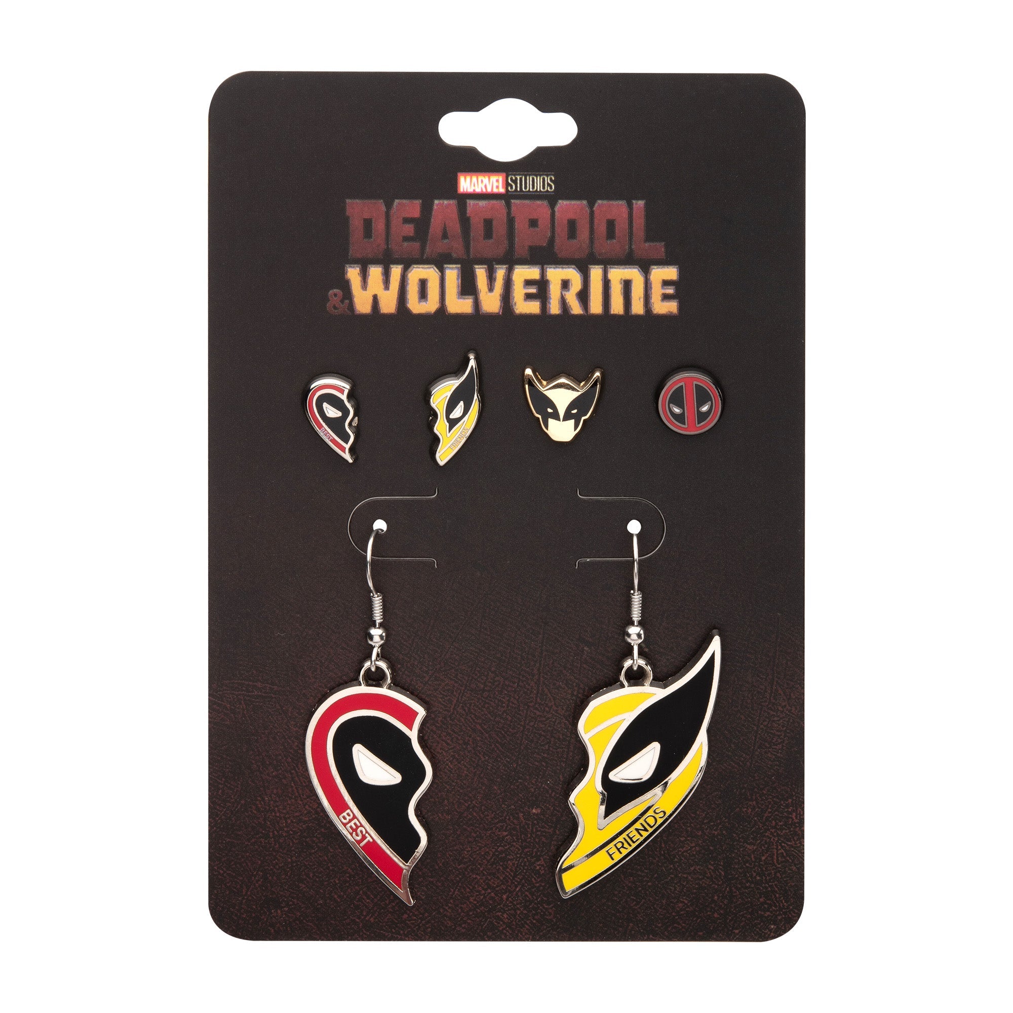 Marvel Deadpool Best Friends Mismatch Earrings - Jewelry Brands Shop