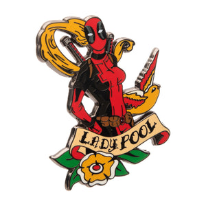 Marvel Deadpool Classic Ladypool Pin [COMING SOON] - Jewelry Brands Shop