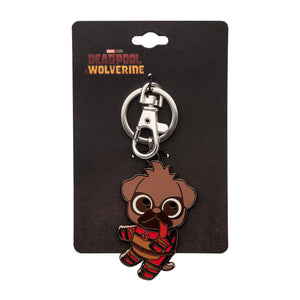 Marvel Deadpool Dogpool Enamel Keychain - Jewelry Brands Shop