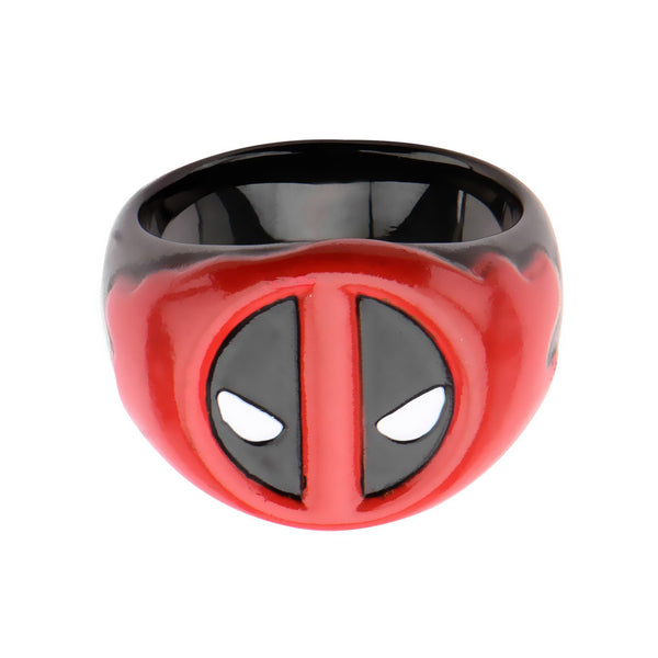 Marvel Deadpool Red Blood Ring