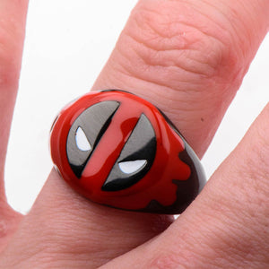 Marvel Deadpool Red Blood Ring - Jewelry Brands Shop