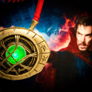 Marvel Doctor Strange Eye Of Agamotto Light Up Pendant Necklace [COMING SOON] - Jewelry Brands Shop