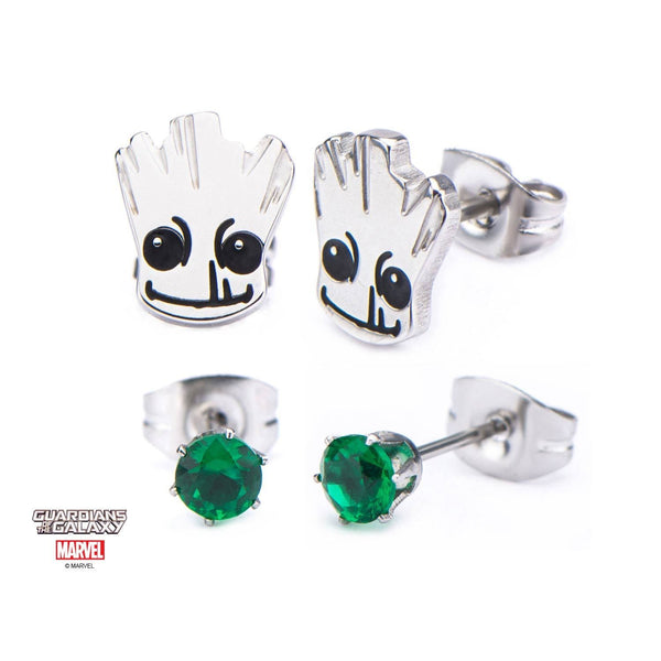 Marvel GOTG Groot Stud Earrings Set (2pcs)