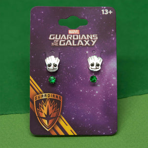 Marvel GOTG Groot Stud Earrings Set (2pcs) - Jewelry Brands Shop