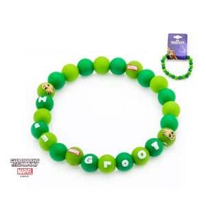 Marvel Guardian of the Galaxy Groot Silicone Beads Bracelet - Jewelry Brands Shop