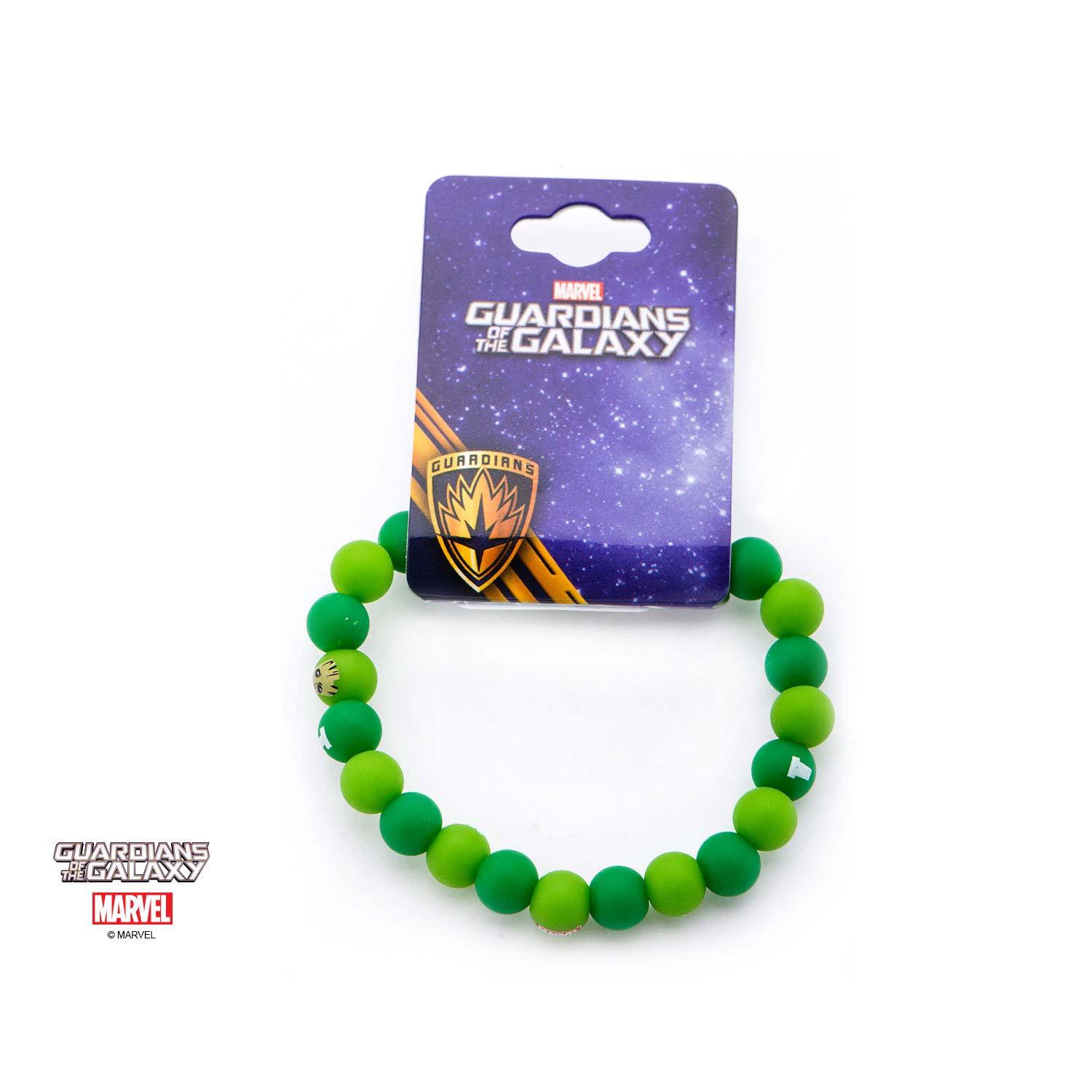 Marvel Guardian of the Galaxy Groot Silicone Beads Bracelet - Jewelry Brands Shop