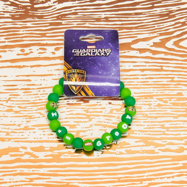 Marvel Guardians of the Galaxy Groot Silicone Beads Bracelet