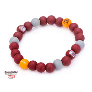 Marvel Guardian of the Galaxy Logo Silicone Beads Bracelet - Jewelry Brands Shop