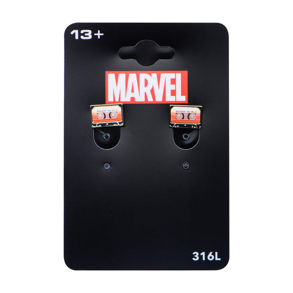 Marvel Guardians of Galaxy Awesome Mix Vol. 2 Tape Stud Earrings