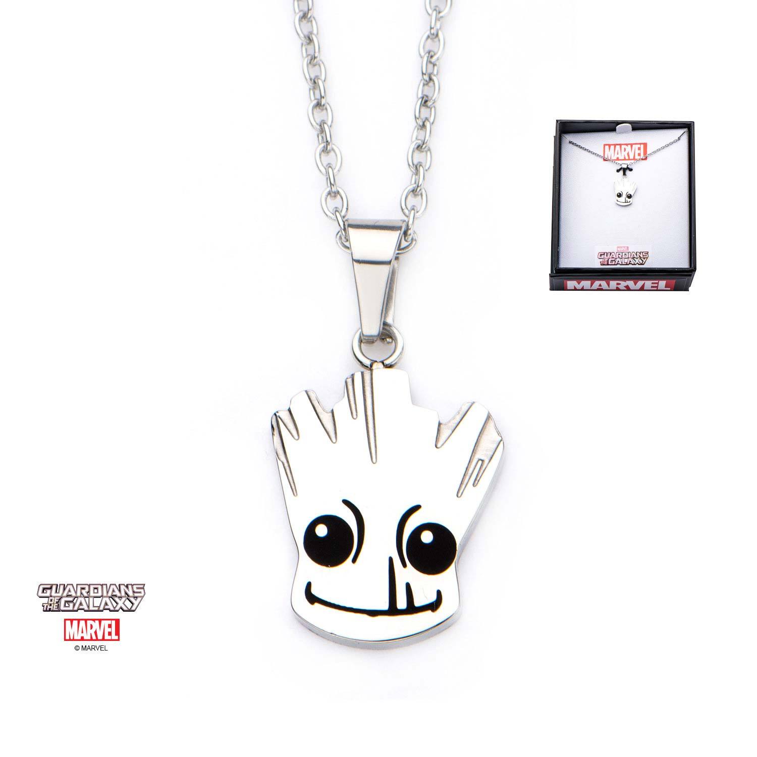 Marvel Guardians of the Galaxy Groot Pendant Necklace - Jewelry Brands Shop