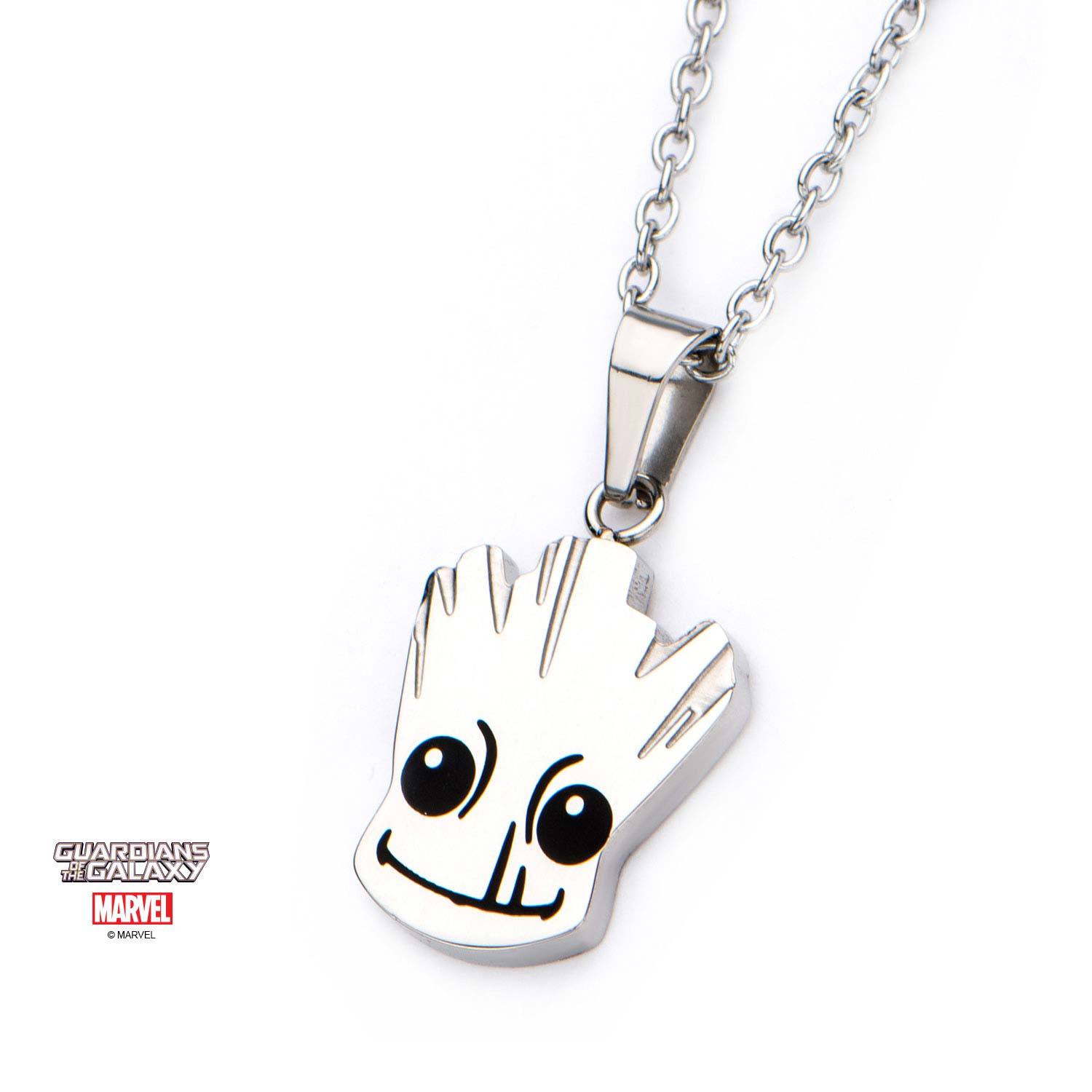 Marvel Guardians of the Galaxy Groot Pendant Necklace - Jewelry Brands Shop