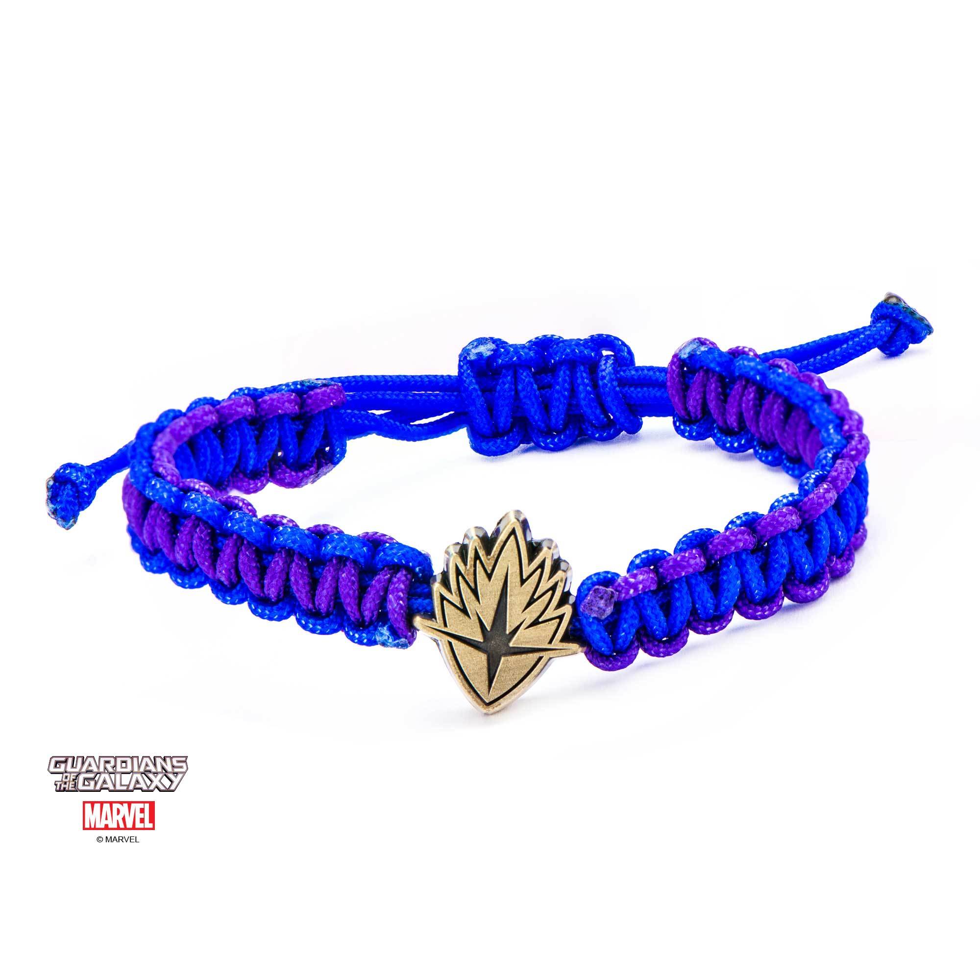 Marvel Guardians of the Galaxy Logo Paracord Bracelet - Jewelry Brands Shop