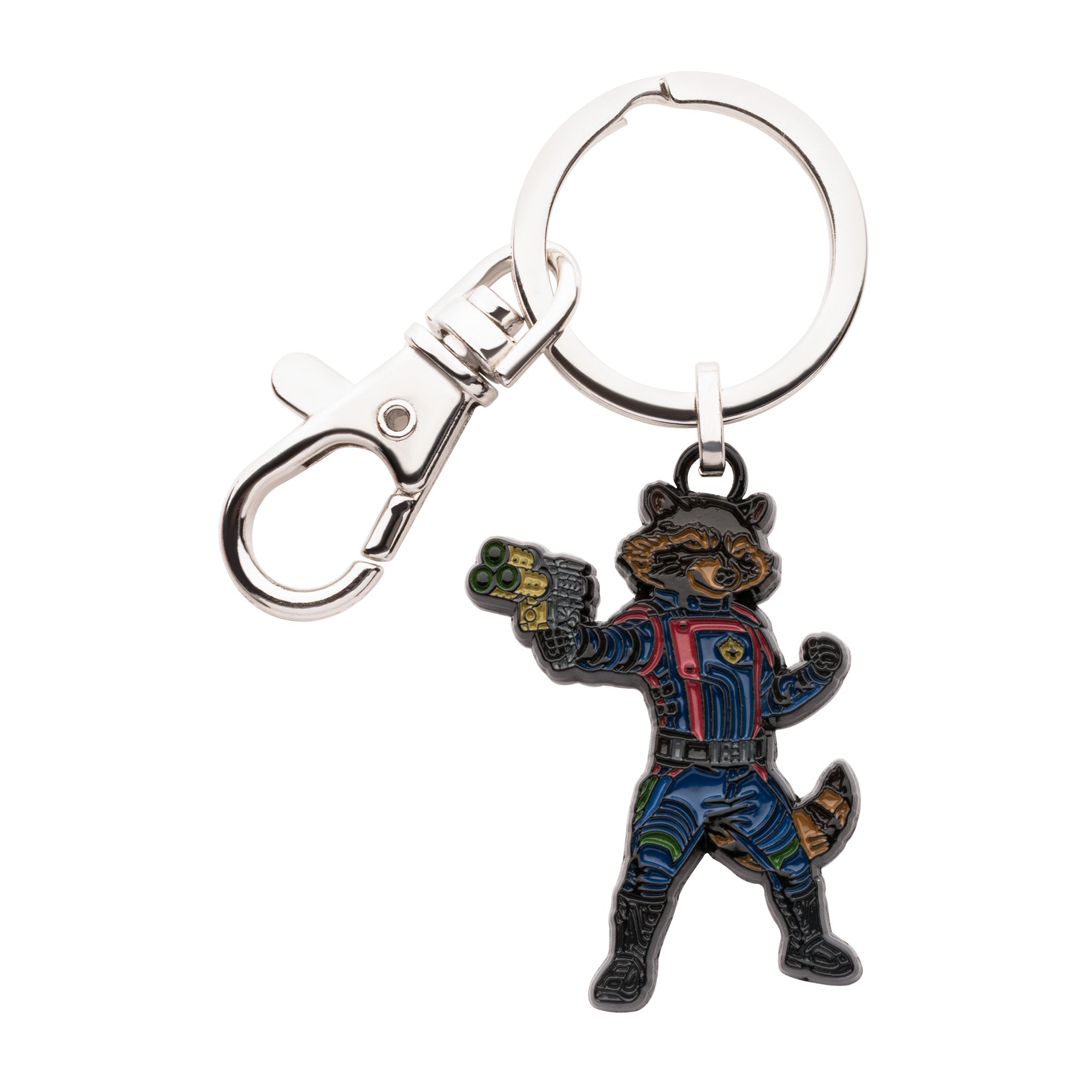 Cool Vibrant Marvel GOTG Vol.3 Rocket Raccoon Keychain! – Jewelry