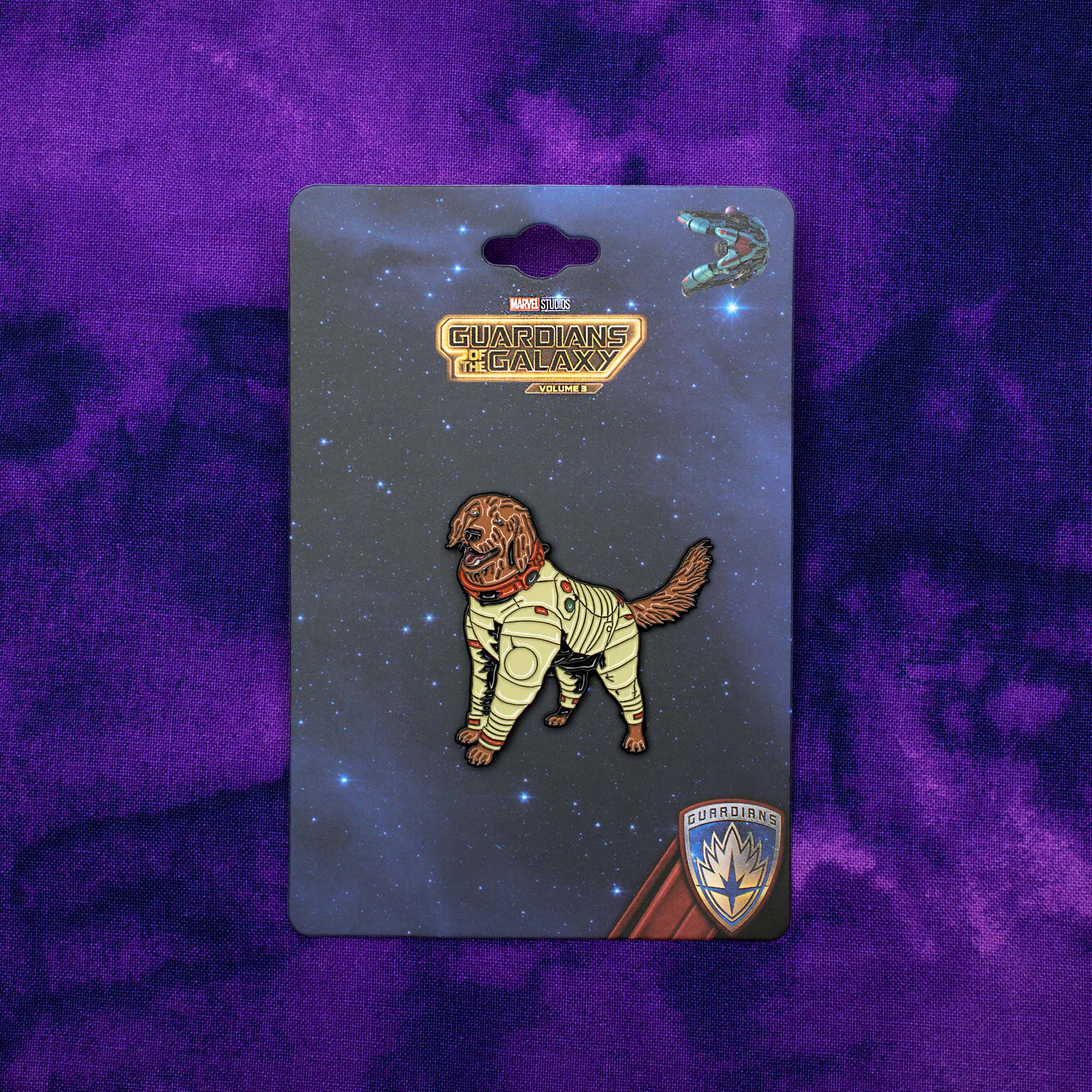 Marvel Guardians of The Galaxy Vol.3 Cosmo The Space Dog Pin - Jewelry Brands Shop