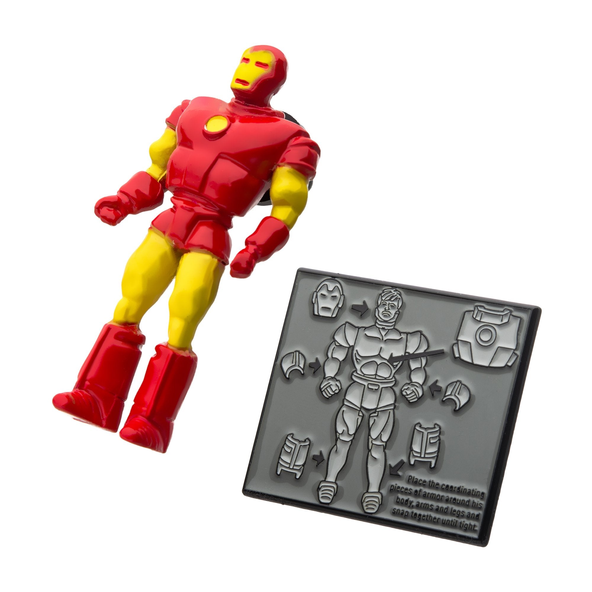 Marvel Iron Man 3D 80th Years Lapel Pin Set - Jewelry Brands Shop