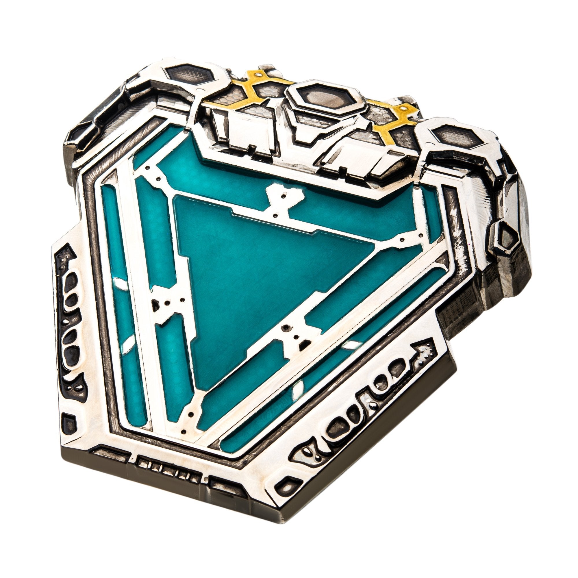 Marvel Iron Man Arc Reactor Magnetic Pin Replica [COMING SOON] - Jewelry Brands Shop