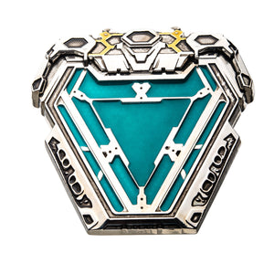 Marvel Iron Man Arc Reactor Magnetic Pin Replica [COMING SOON] - Jewelry Brands Shop