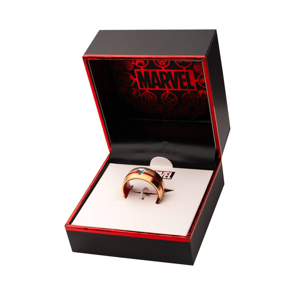 Marvel Iron Man CZ Arc Reactor Ring