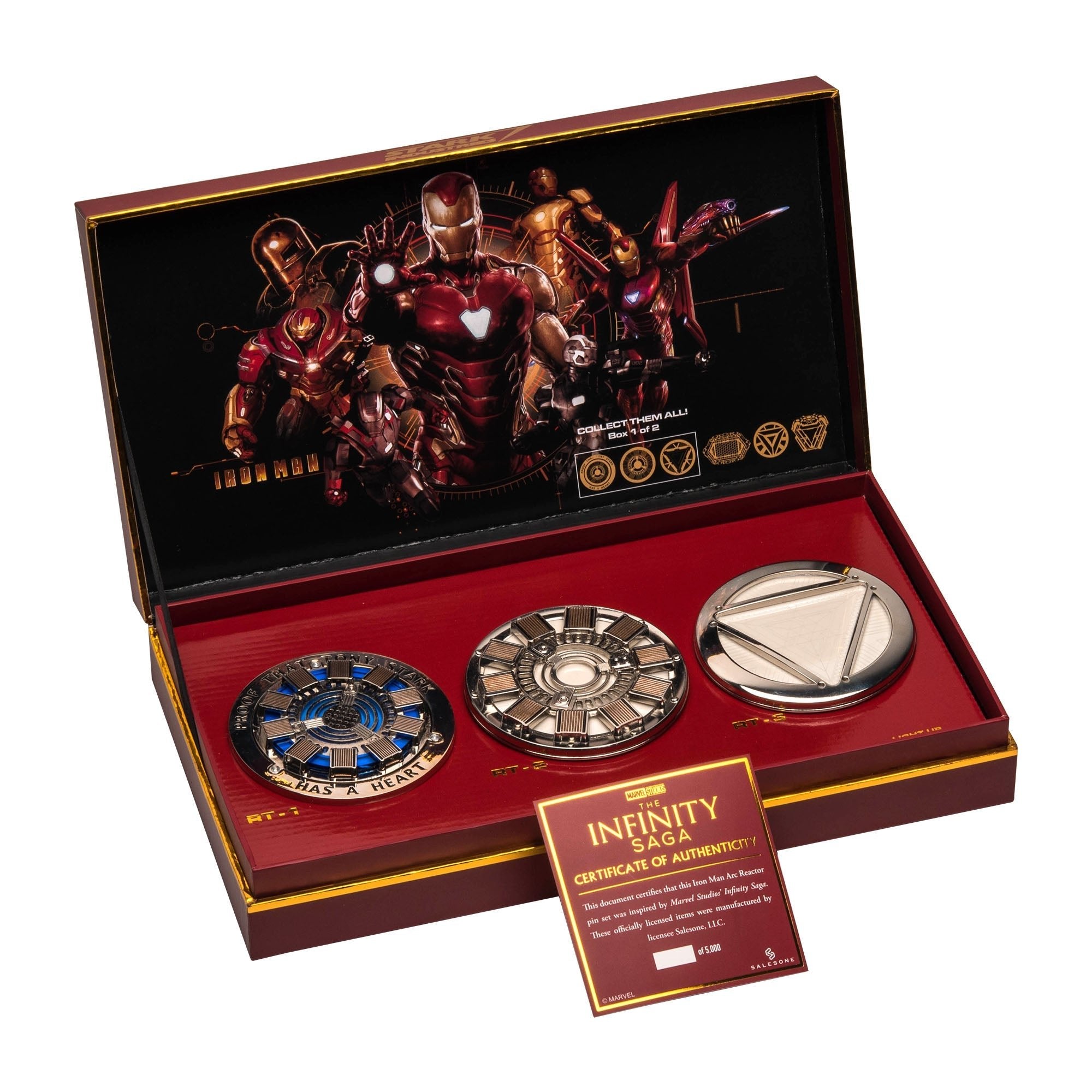 Marvel Iron Man Glow in the Dark Collector Box[ COMING SOON] - Jewelry Brands Shop