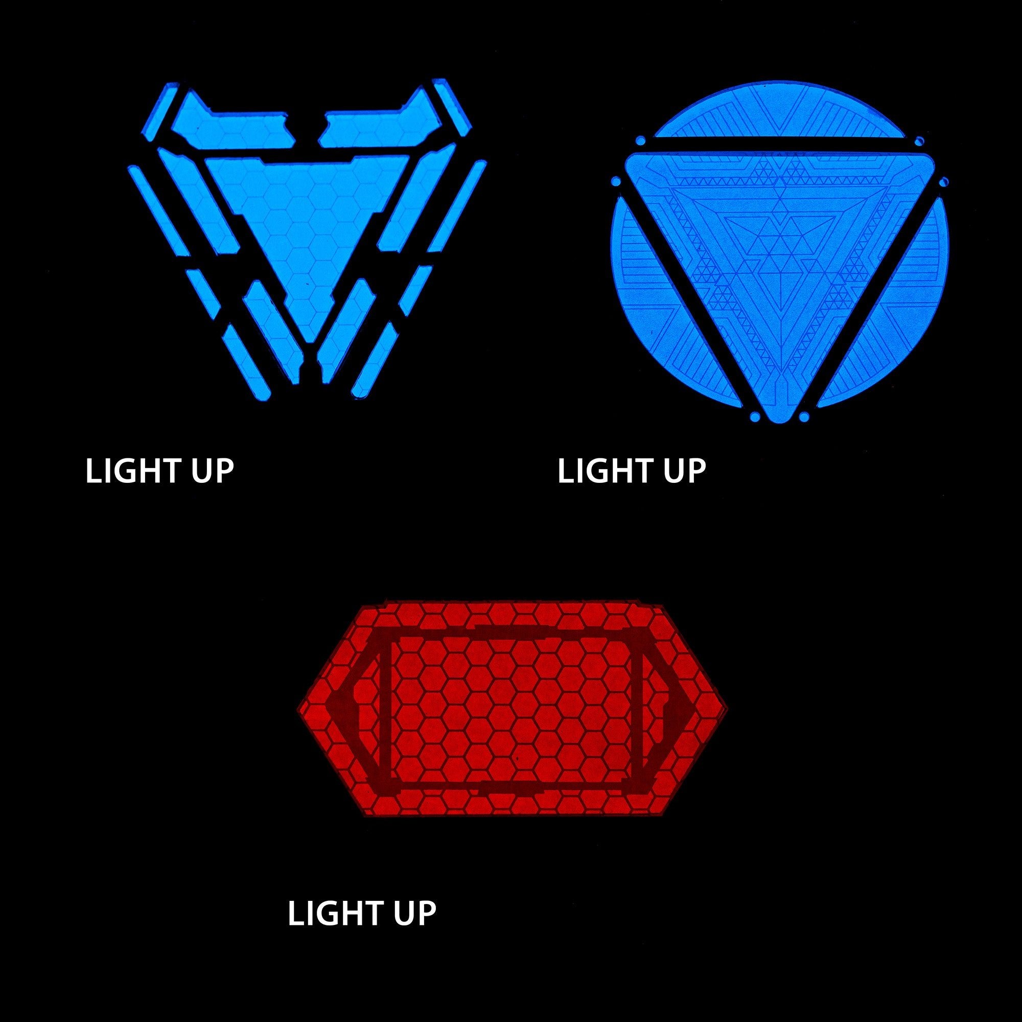 Marvel Iron - Man Light Up Arc Reactor Set - Jewelry Brands Shop