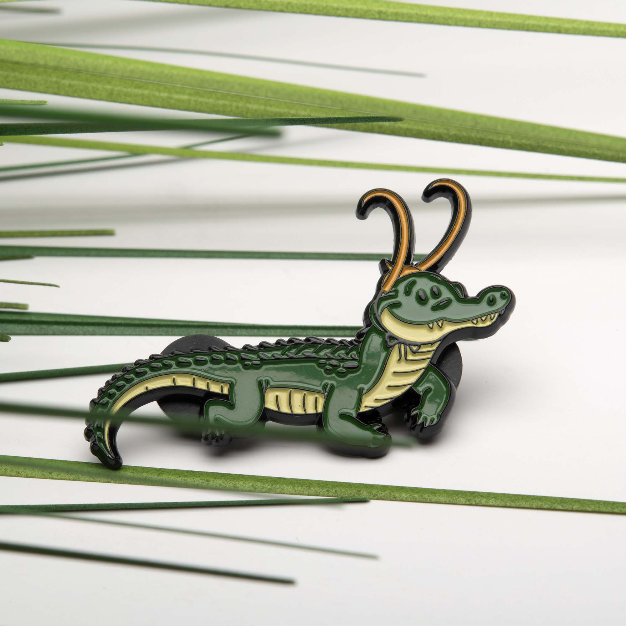 Marvel Loki alligator Base Metal Pin - Jewelry Brands Shop