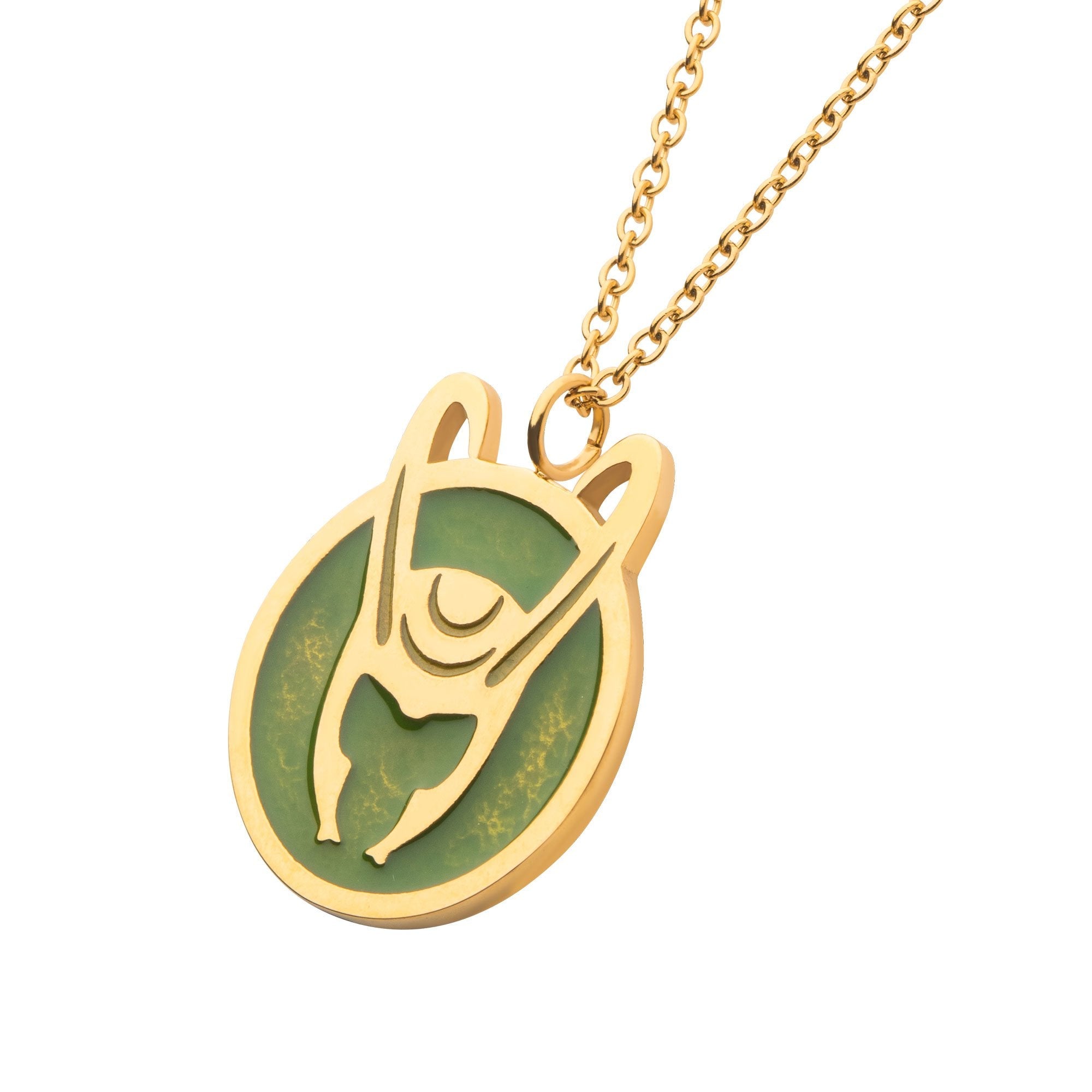 Marvel Loki Helmet Pendant Necklace - Jewelry Brands Shop