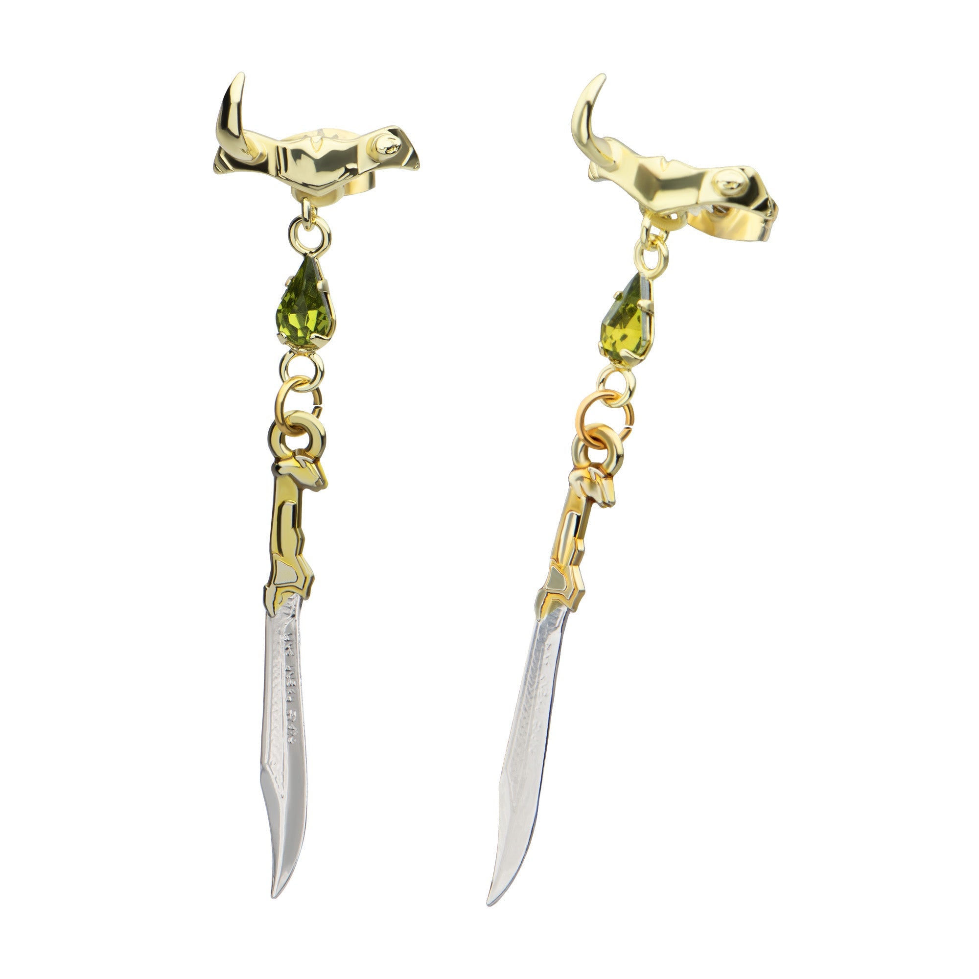 Marvel Loki Sylive Crown Dangle Earrings - Jewelry Brands Shop