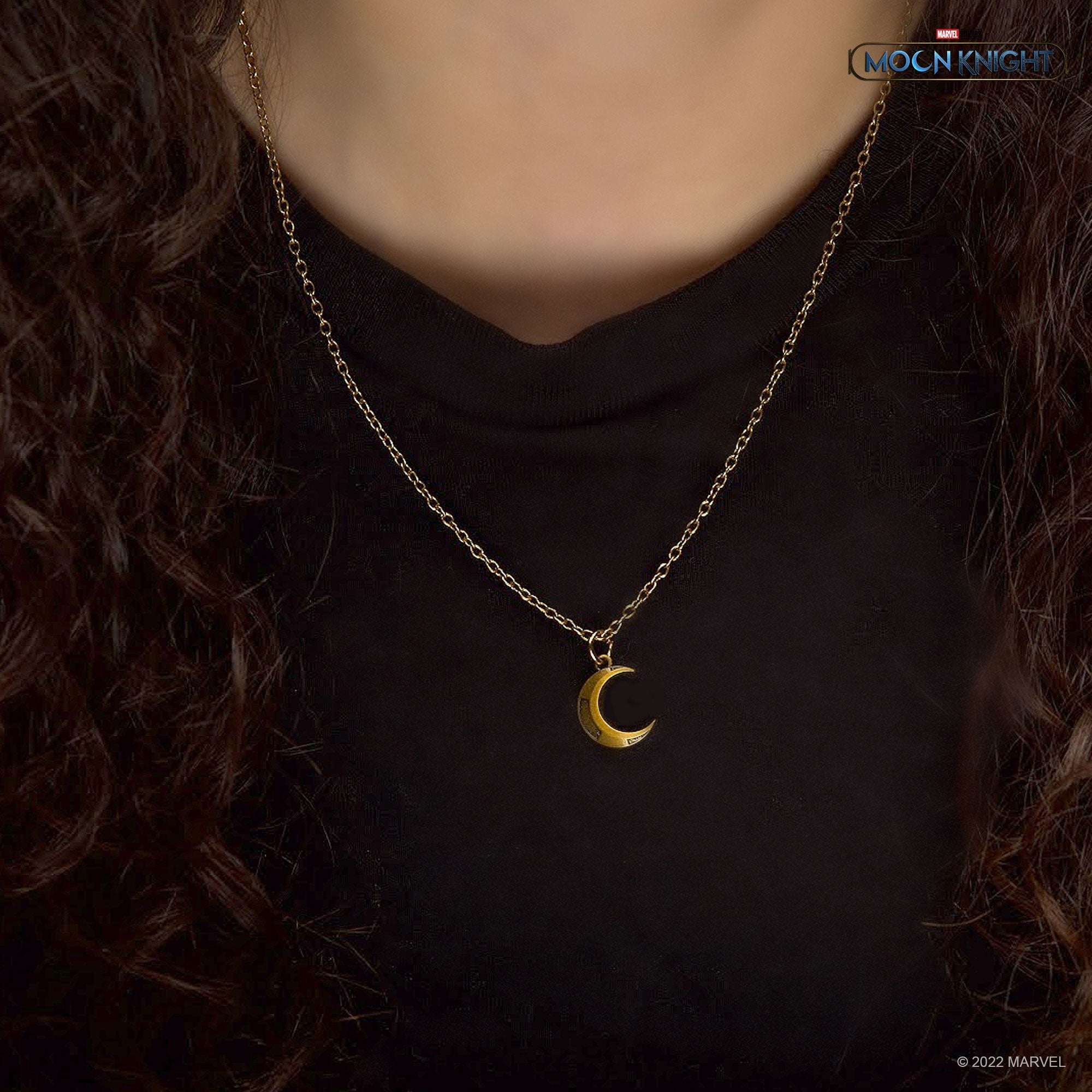 Marvel Moon Knight Crescent Nekclace - Jewelry Brands Shop