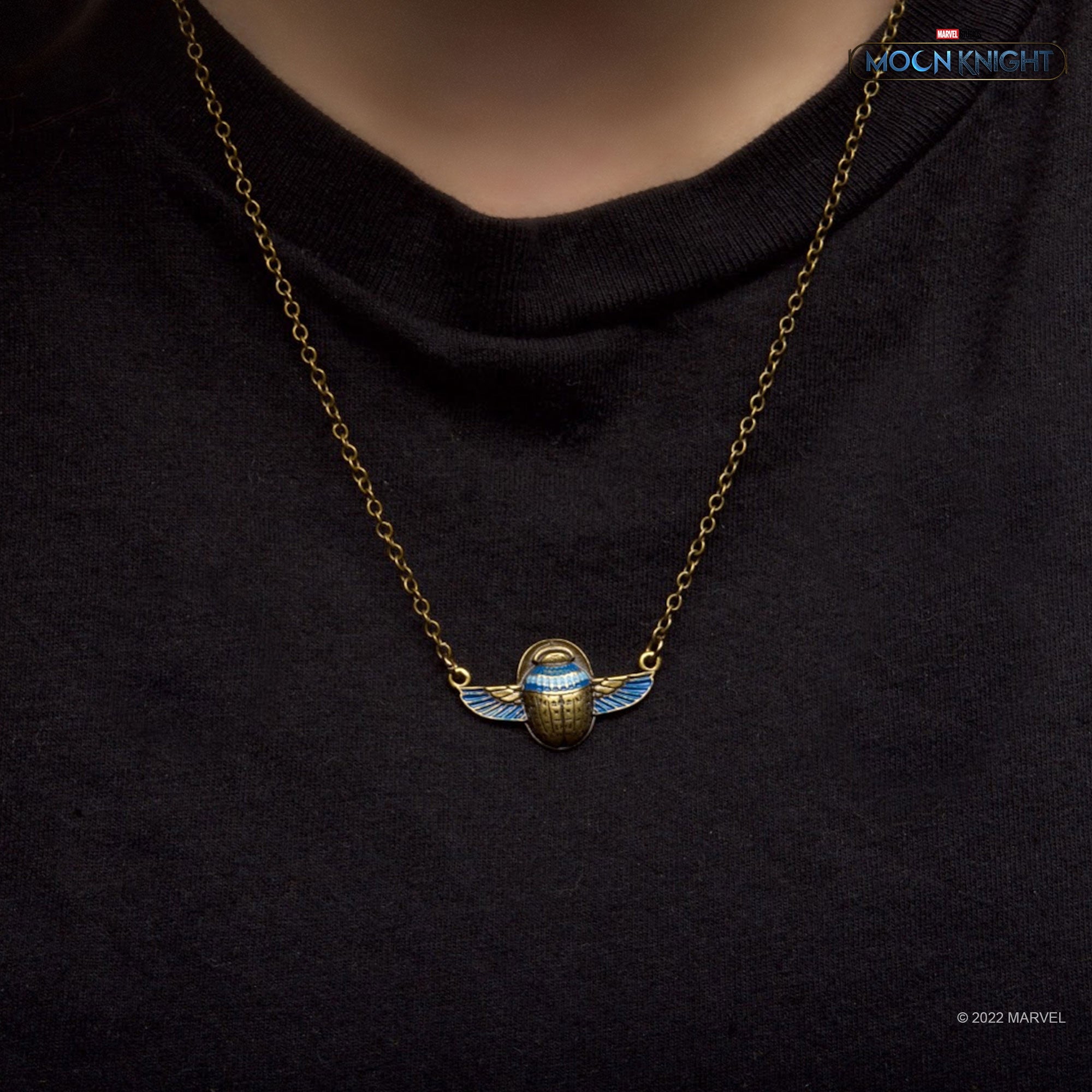 Marvel Moon Knight Scarab Necklace - Jewelry Brands Shop