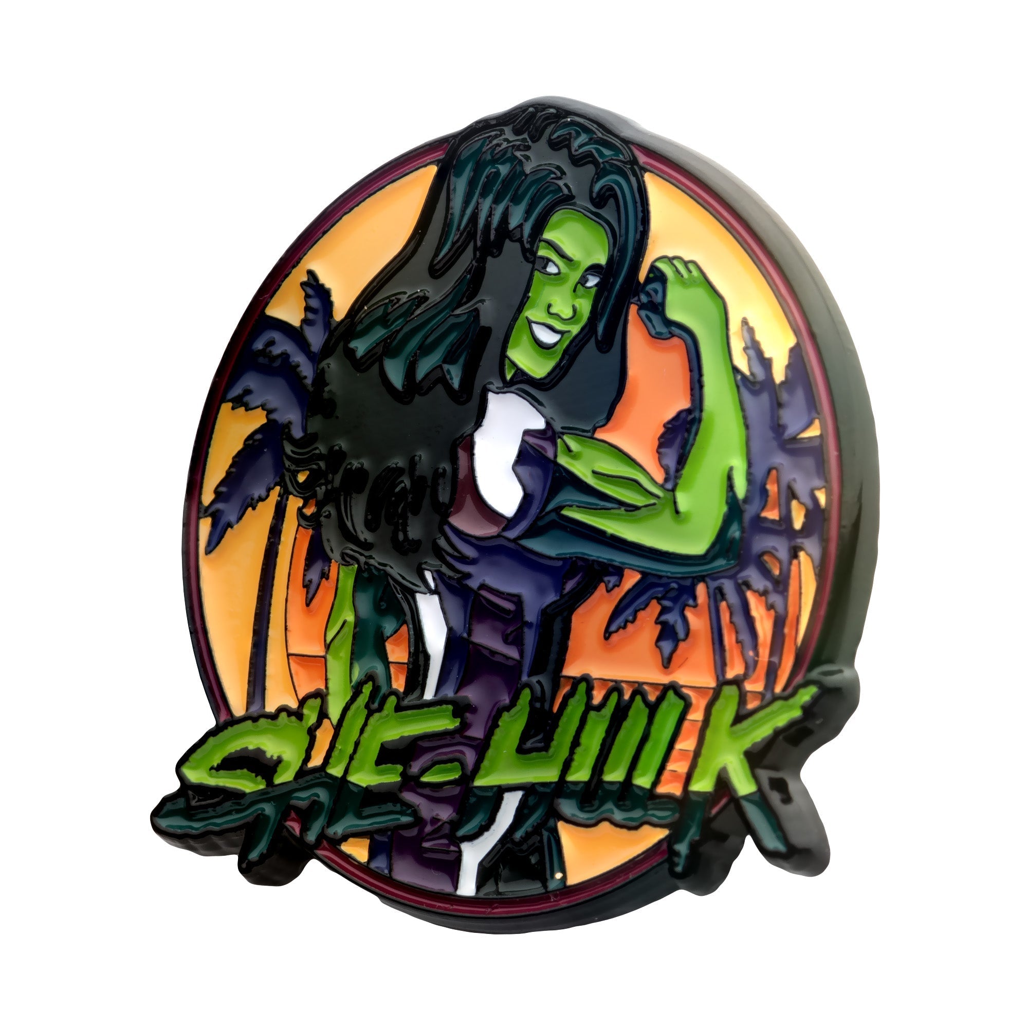 Marvel She - Hulk Enamel Pin - Jewelry Brands Shop