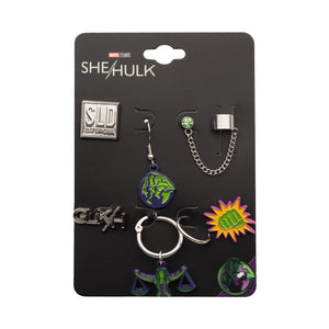 Marvel She - Hulk Mismatch Set Earrings - Jewelry Brands Shop