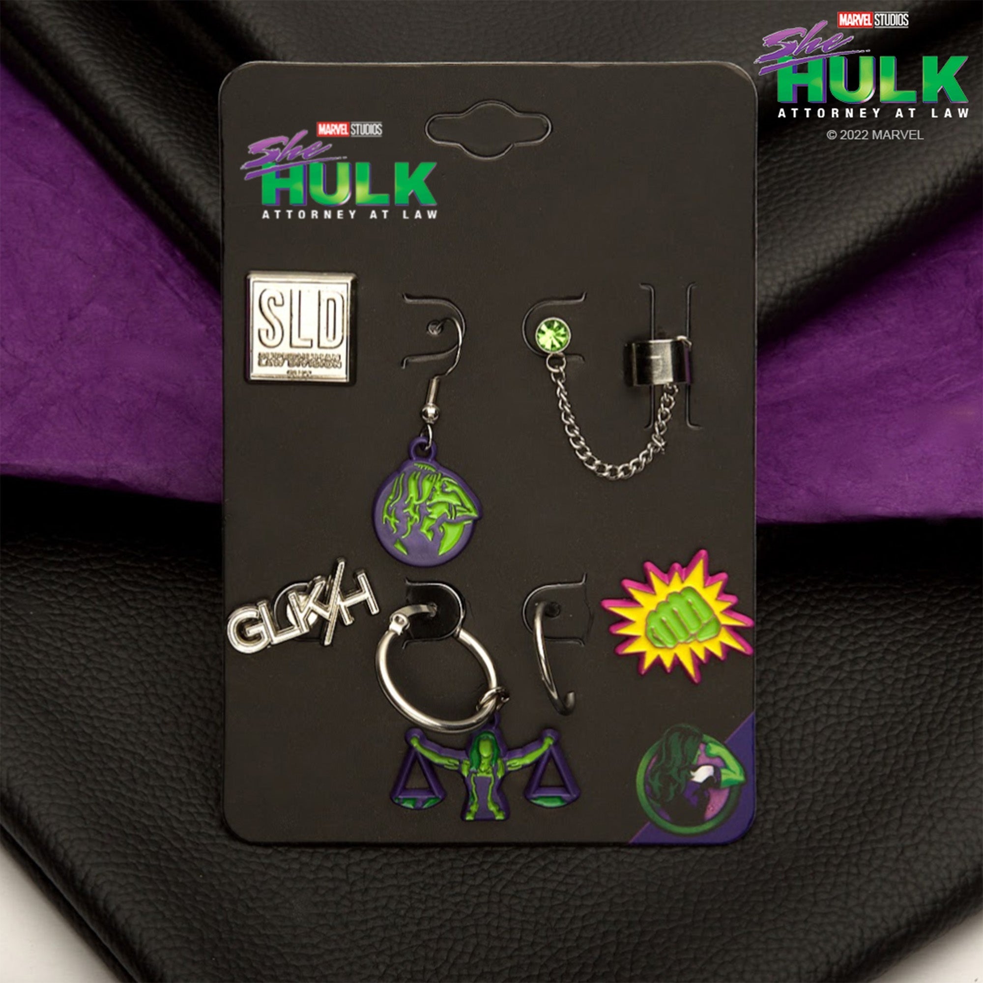 Marvel She - Hulk Mismatch Set Earrings - Jewelry Brands Shop