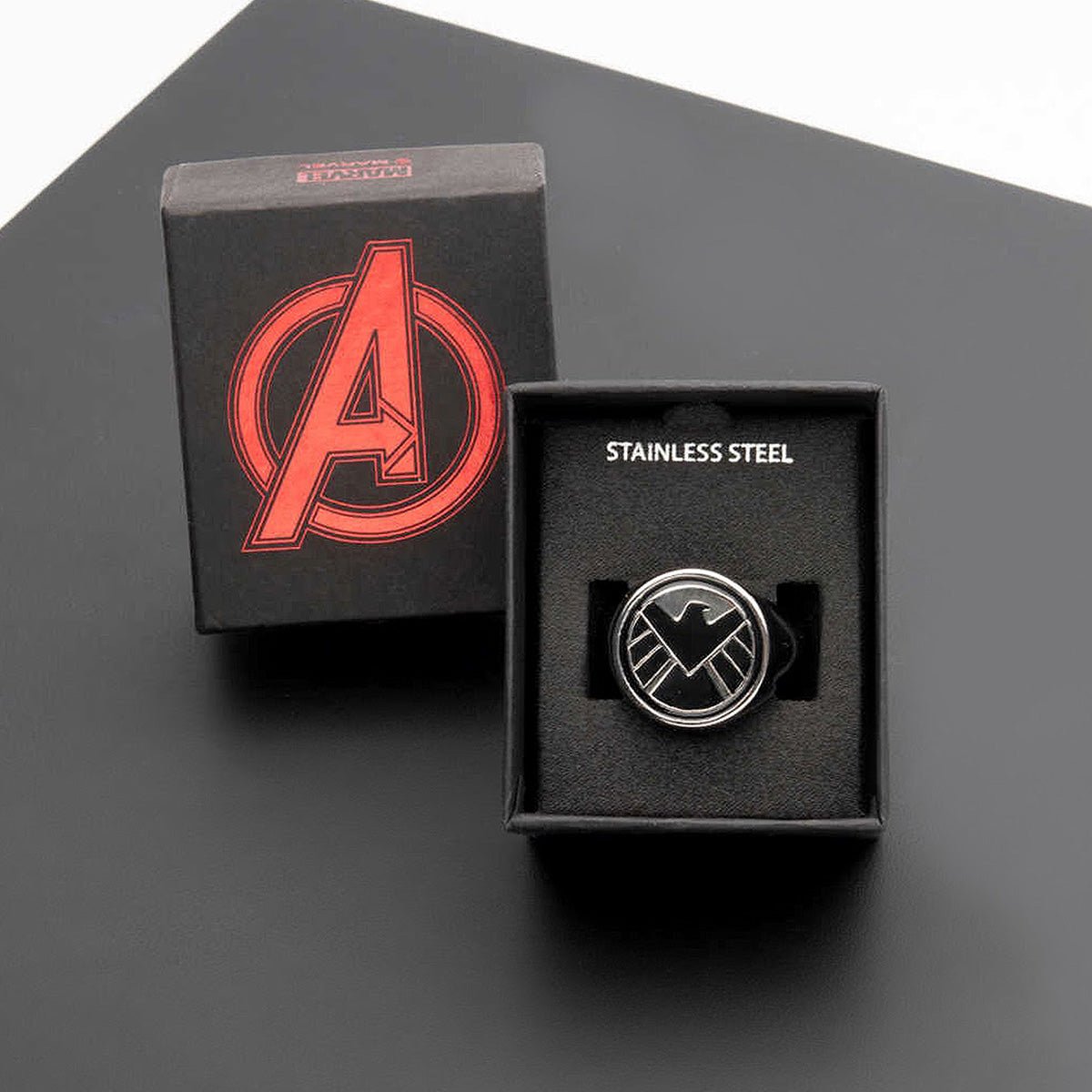 Marvel S.H.I.E.L.D Logo Ring - Jewelry Brands Shop