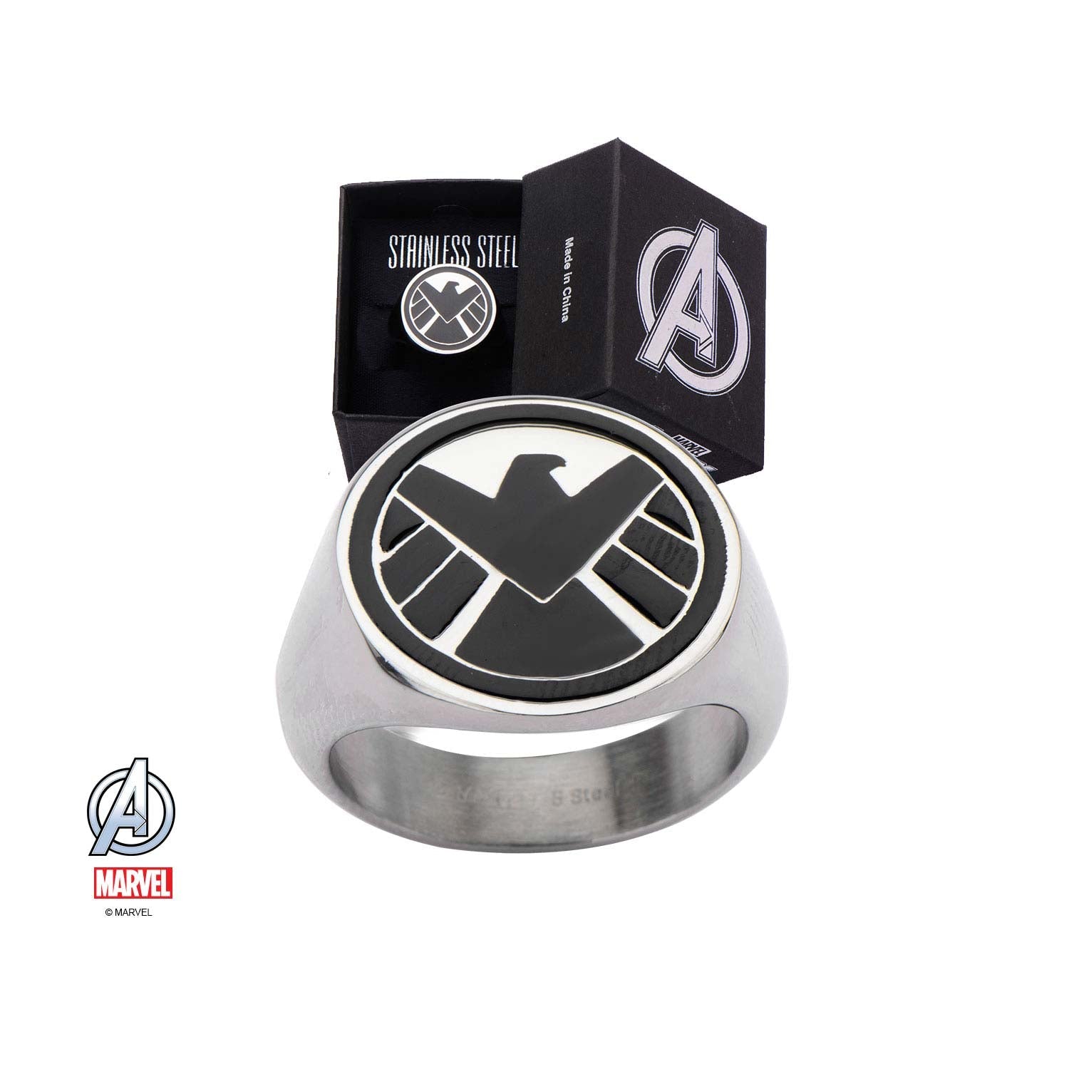 Marvel S.H.I.E.L.D Logo Ring - Jewelry Brands Shop