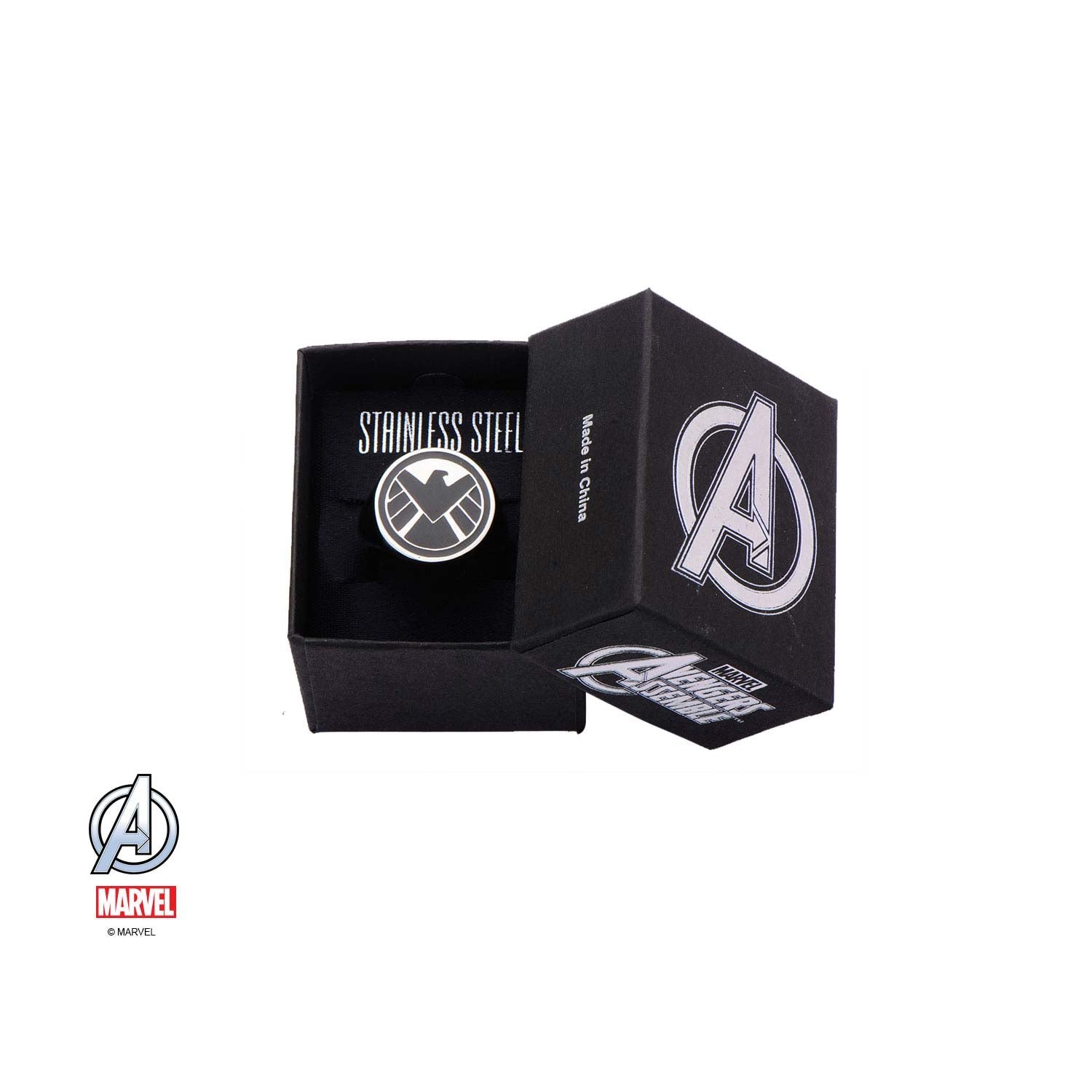 Marvel S.H.I.E.L.D Logo Ring - Jewelry Brands Shop