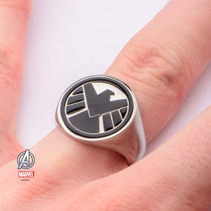 Marvel S.H.I.E.L.D Logo Ring - Jewelry Brands Shop