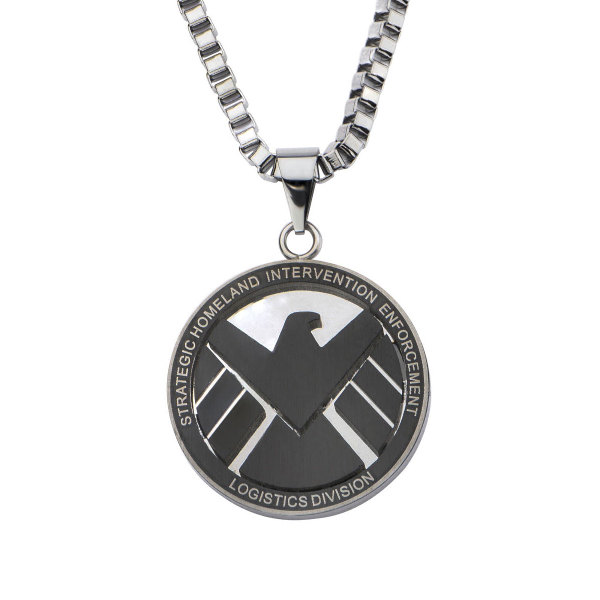 S.H.I.E.L.D Avengers Logo Stainless Steel Pendant