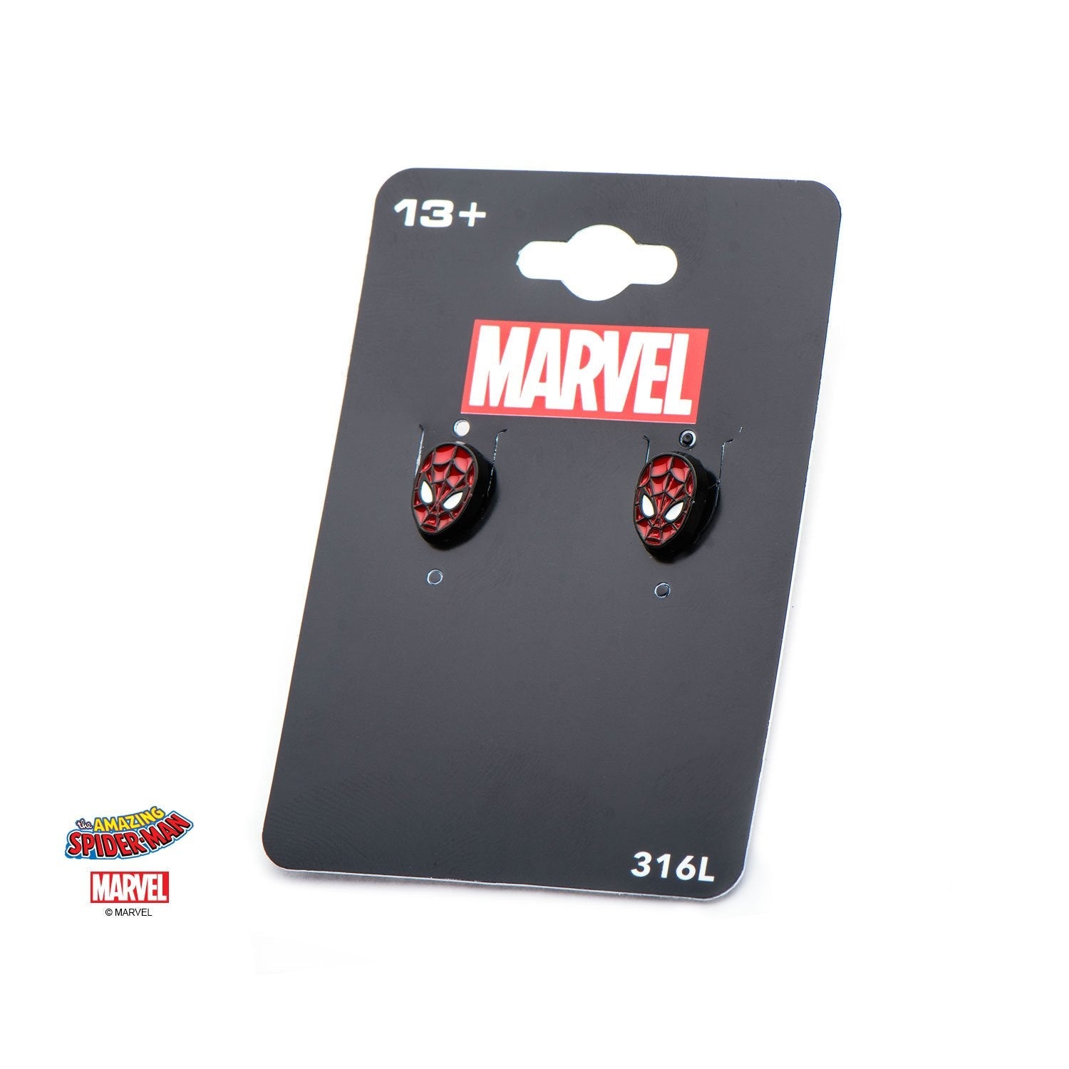 Marvel Spider - Man Face Stud Earrings - Jewelry Brands Shop