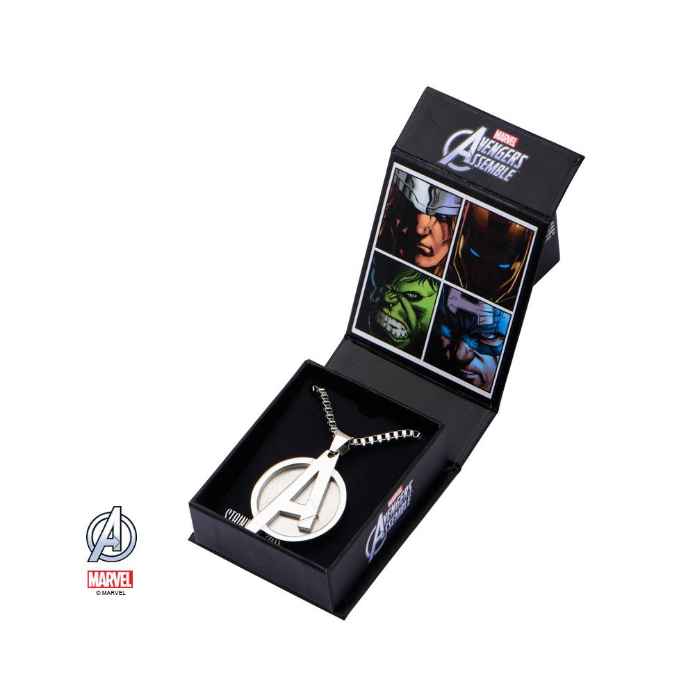 Marvel The Avengers "A" Logo Pendant Necklace - Jewelry Brands Shop