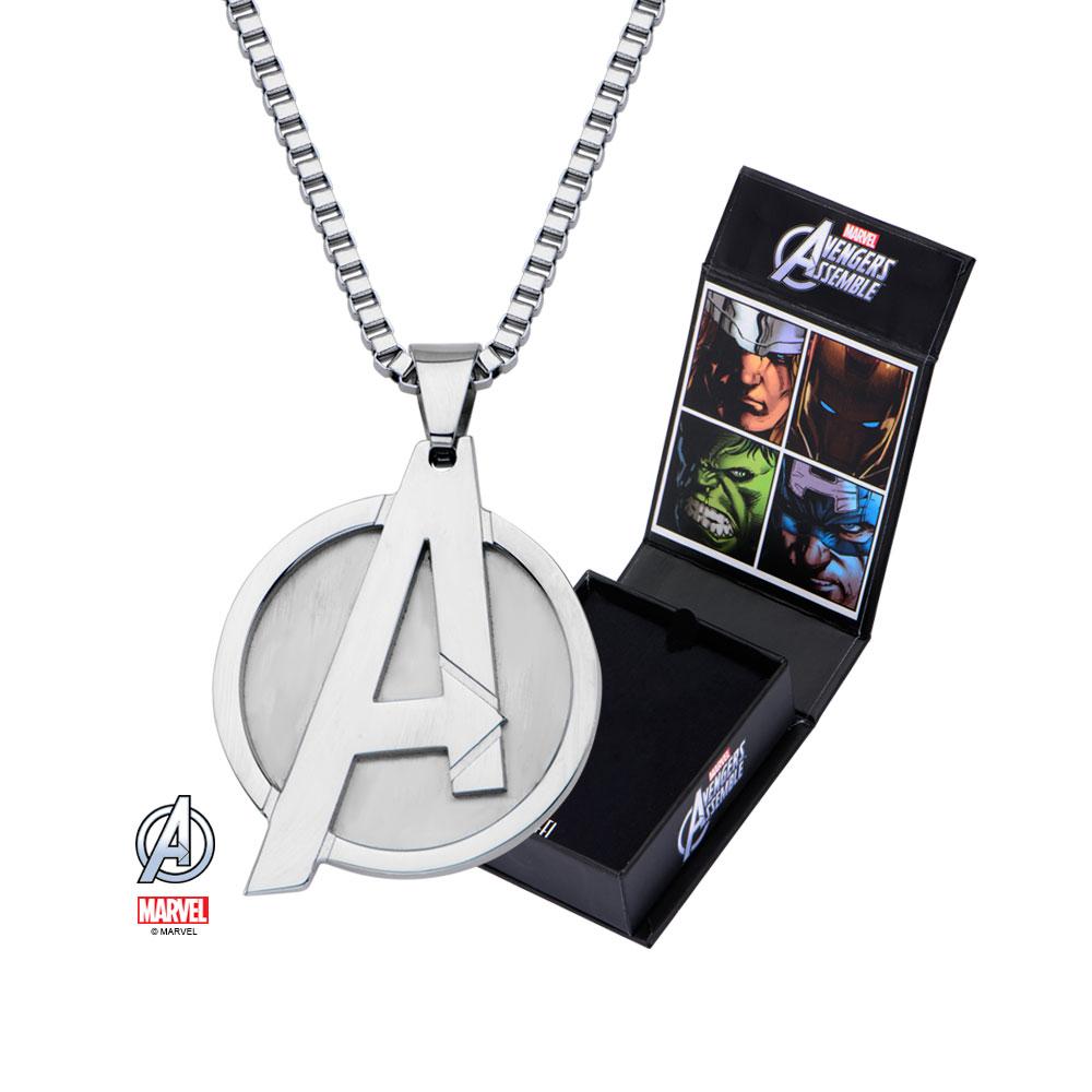 Marvel The Avengers "A" Logo Pendant Necklace - Jewelry Brands Shop