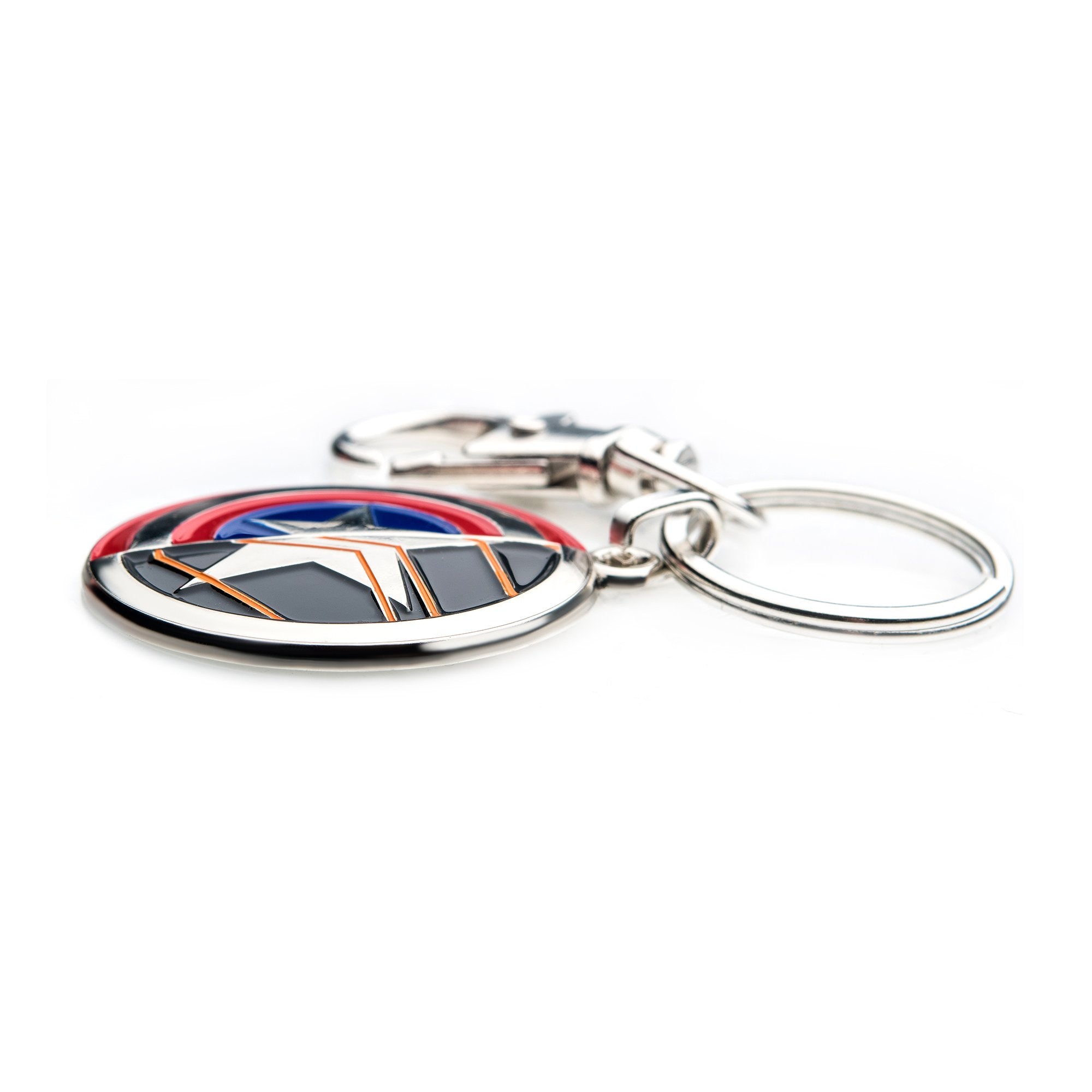 Marvel The Winter Soldier Cap Shield Keychain - Jewelry Brands Shop