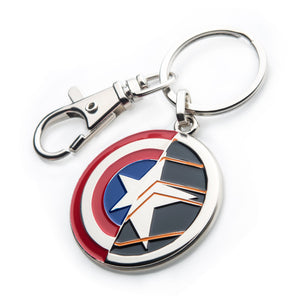 Marvel The Winter Soldier Cap Shield Keychain - Jewelry Brands Shop