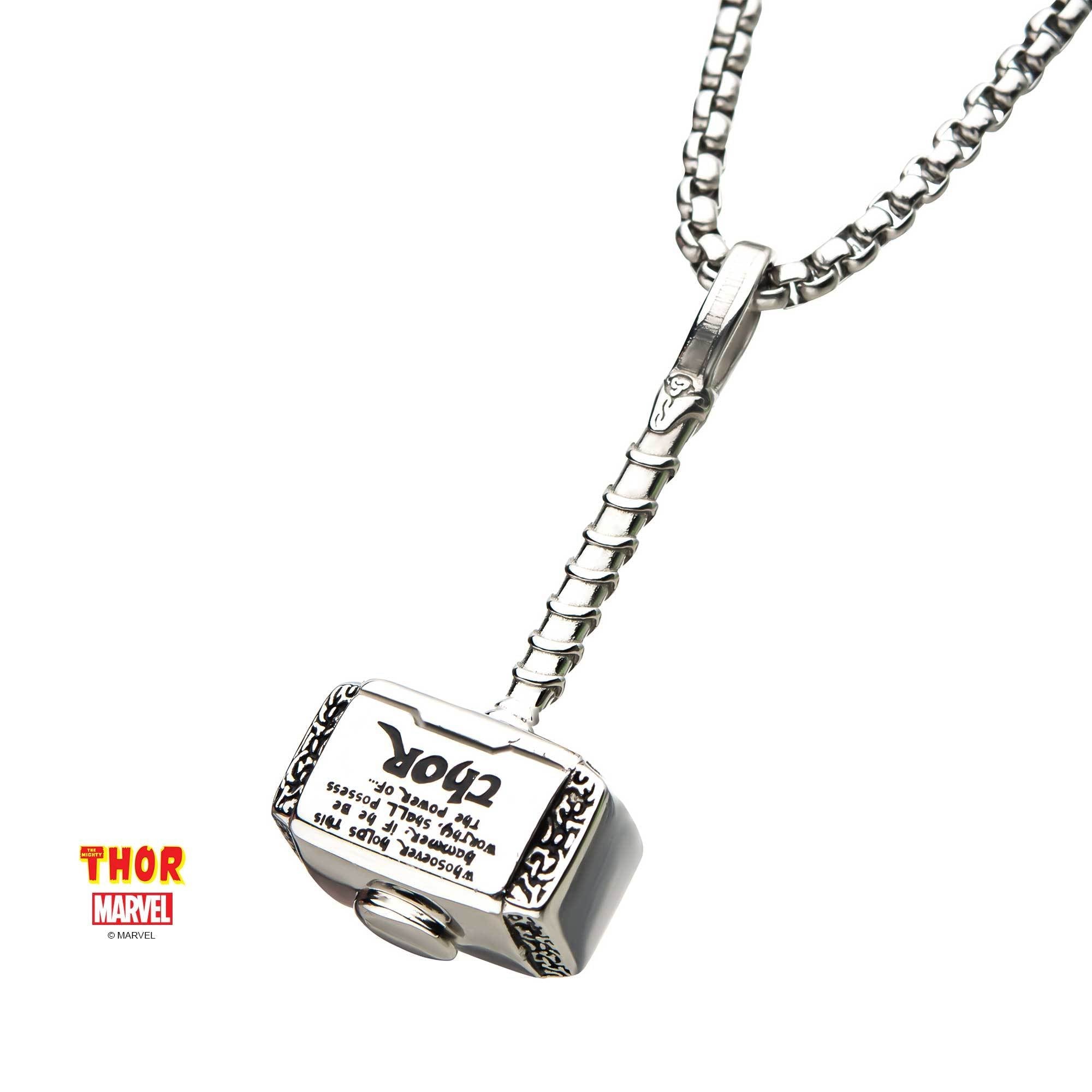 Marvel Thor Hammer Pendant Necklace - Jewelry Brands Shop